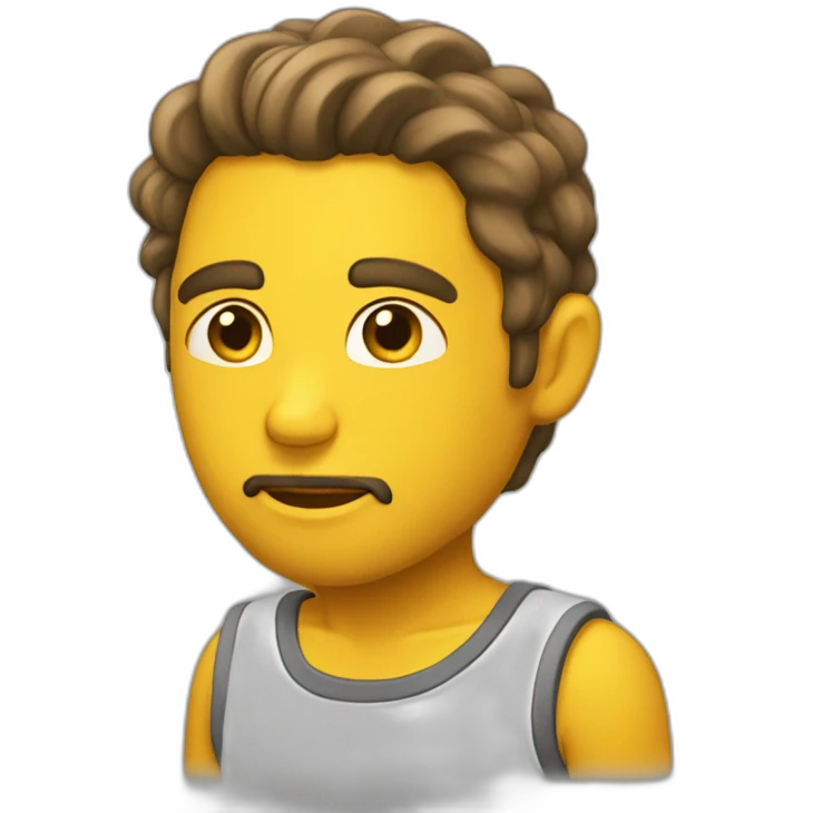 кресло желтое emoji