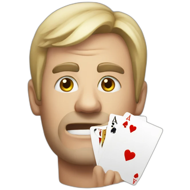 poker blah emoji