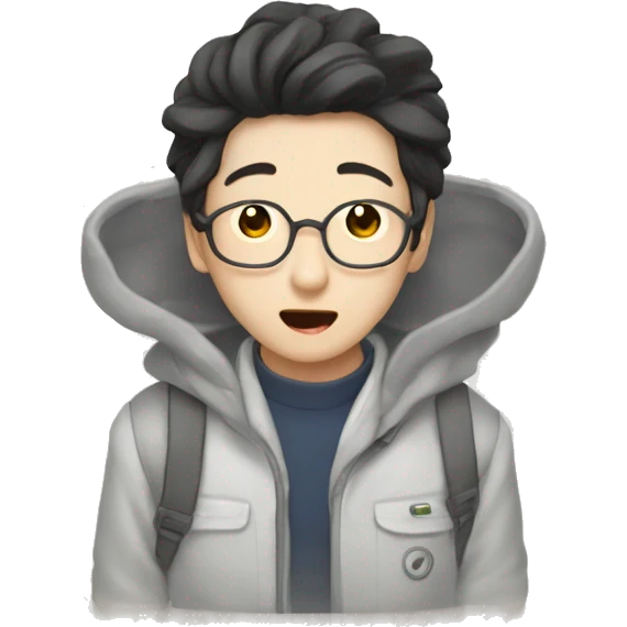 롤비닐 포장 공장 emoji
