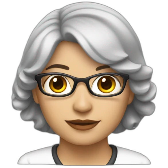 profesora morena emoji