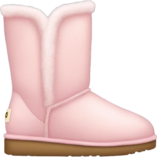light pink uggs emoji