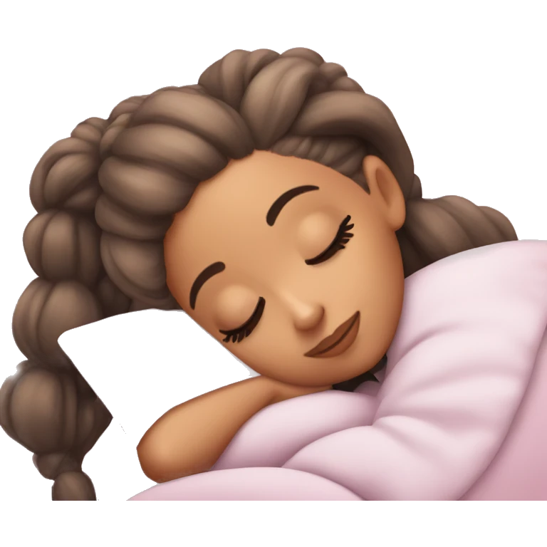 Ariana Grande sleeping emoji