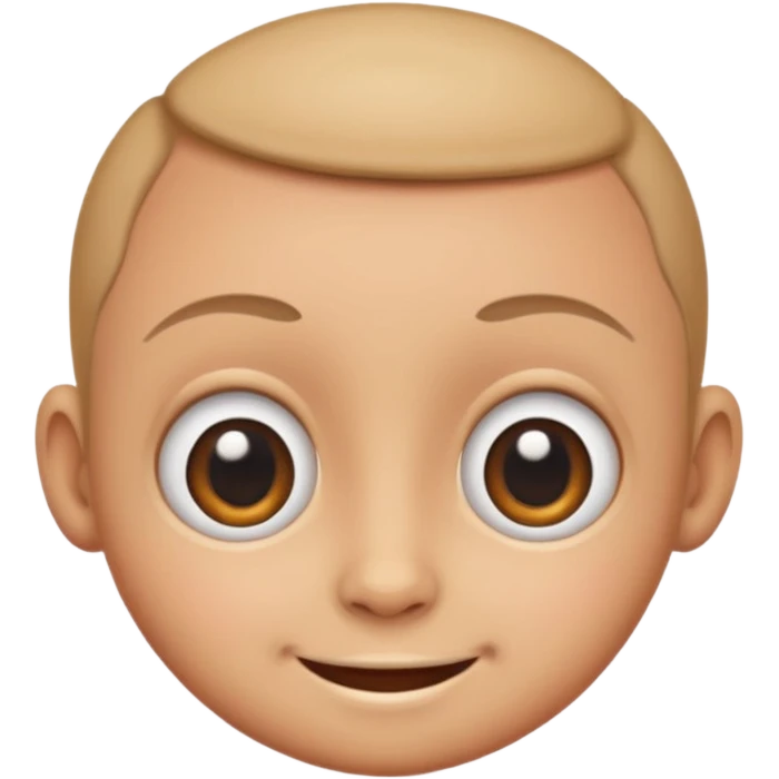 Cartoon head emoji