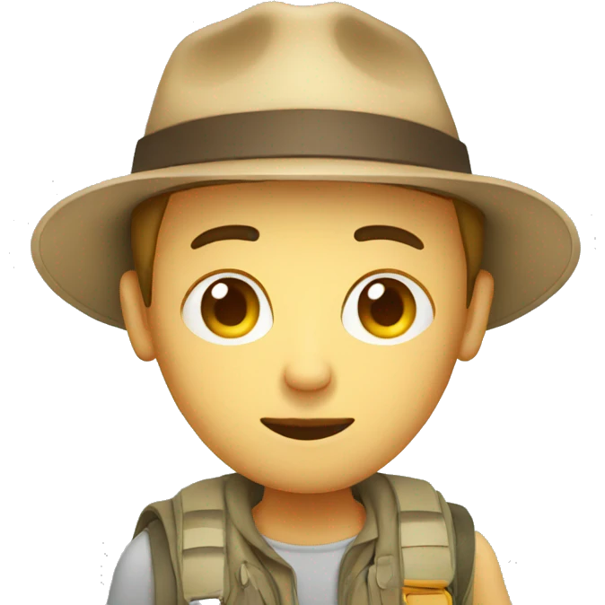 tourist sleepy emoji