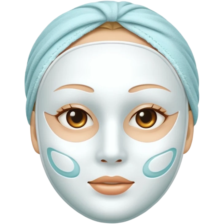 Spa mask emoji