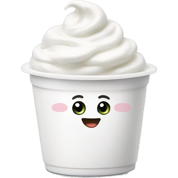 Yogurt emoji