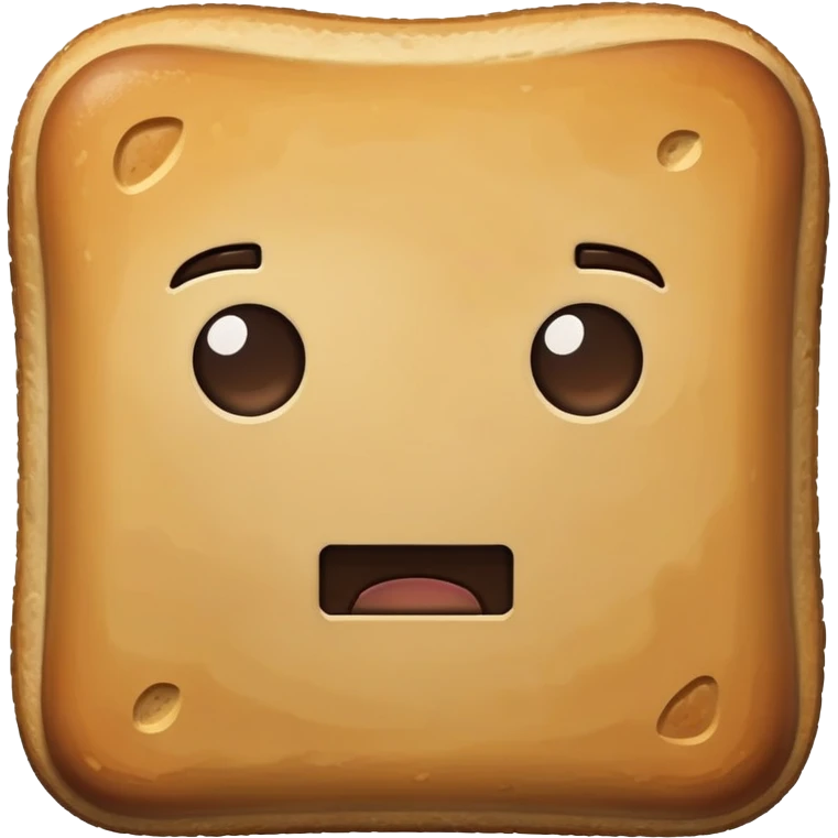 Minecraft bread emoji