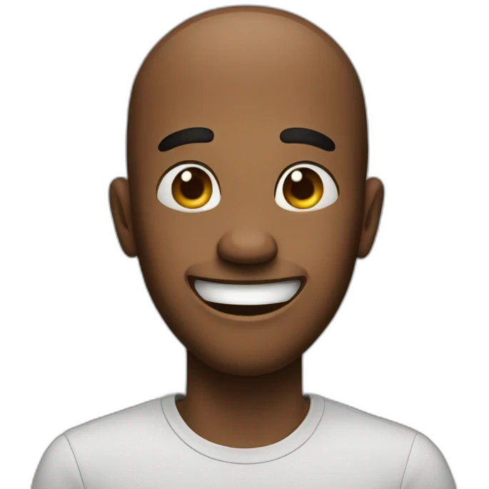 Funny face emoji