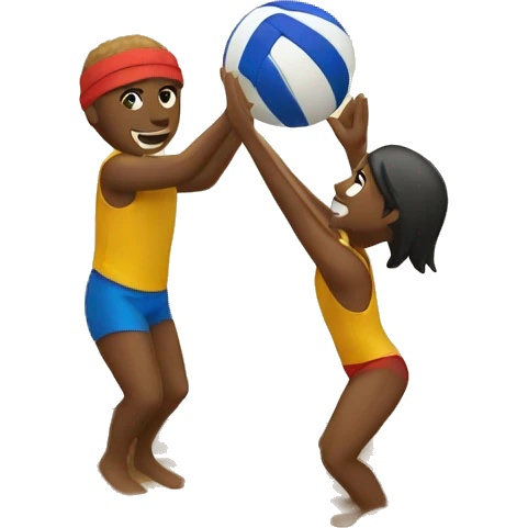 Beach Volley emoji