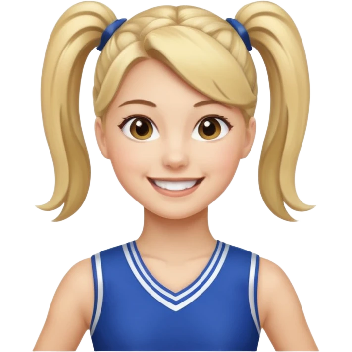 pon pon da cheerelader emoji