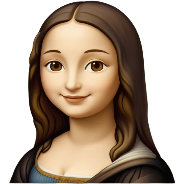 mona lisa in frame emoji