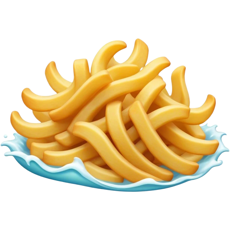 wave fries  emoji