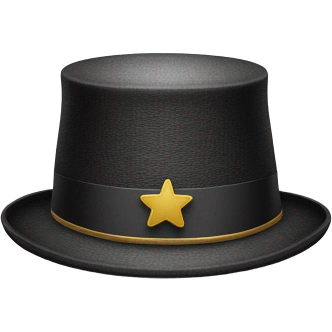 Orthodox jewish hat emoji