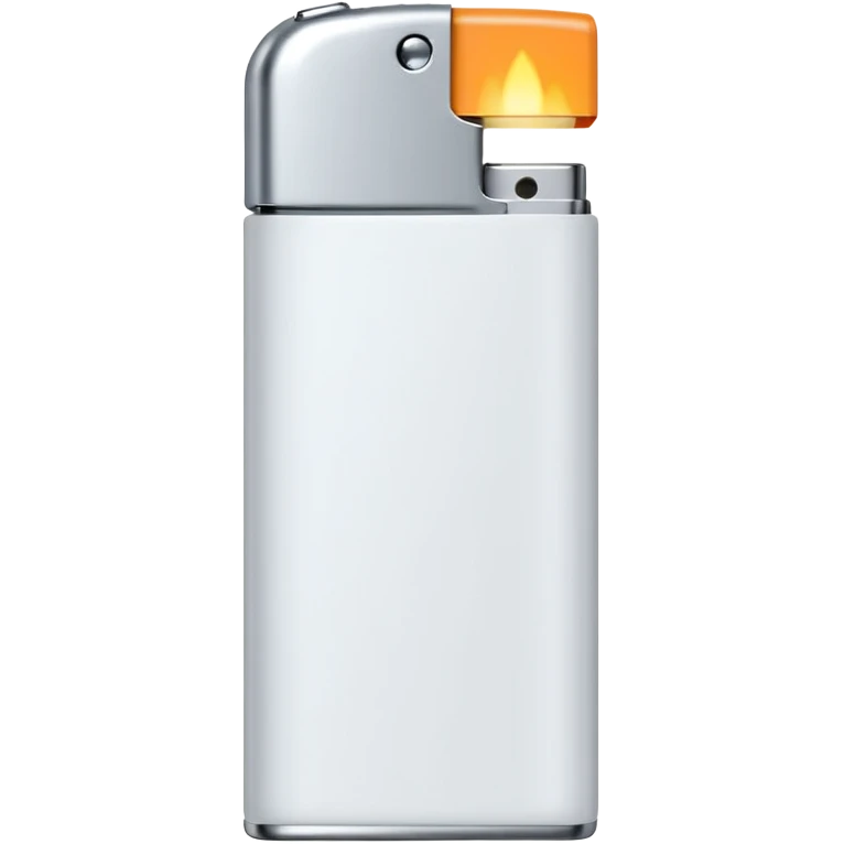 white lighter emoji