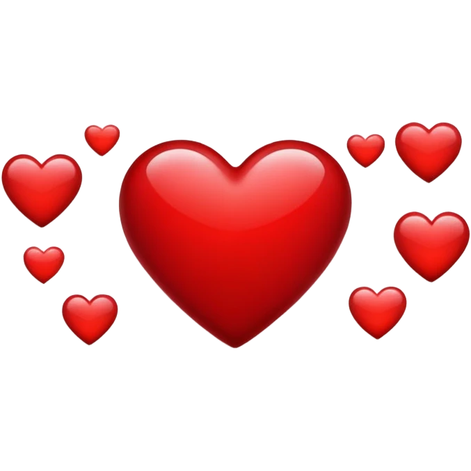  Hearts emoji