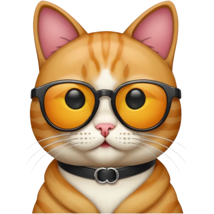 Cat wearing sunglasses emoji