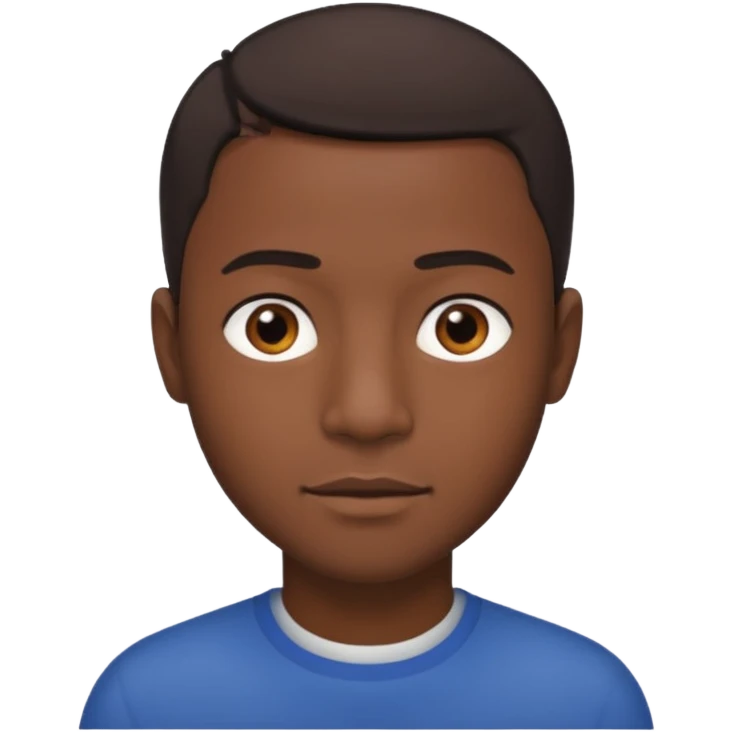 Zenci adam emoji