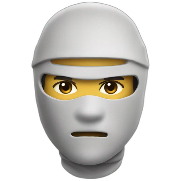 samurai balaclava emoji