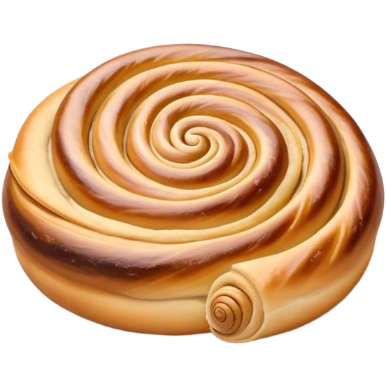 Cinematic delicate escargot pastry, spiral shape with layers of buttery dough, caramelized edges, rich golden-brown tones, elegant and inviting. emoji