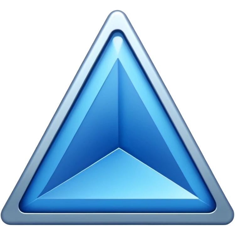 AI in a form of triangle emoji