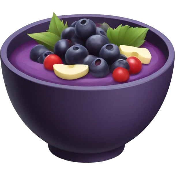 Açaí bowl emoji