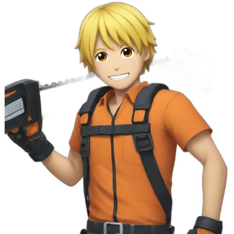 chainsaw man anime emoji