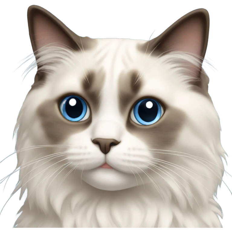 Ragdoll cat emoji