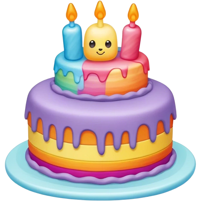 Jellycat cake emoji