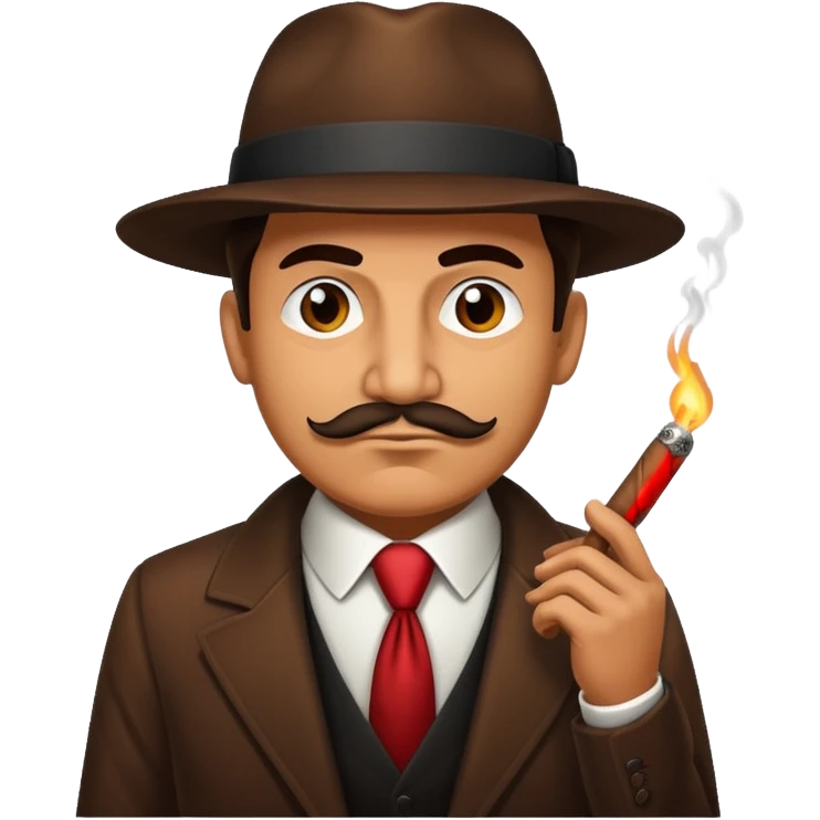 mafia boss cigar emoji