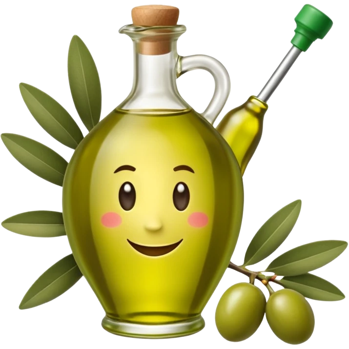 an olive oil label that says "olive your tools in one place" and has a nice animated olive. it should pop in color emoji