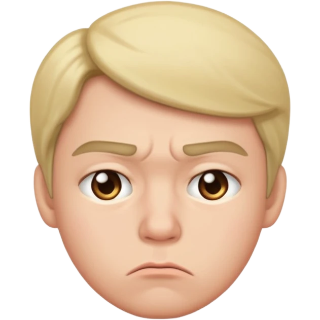 Mad pouting emoji