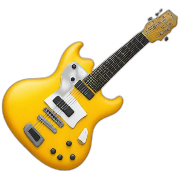 Pastilla de guitarra eléctrica p90 aislada sin absolutamente nada mas emoji