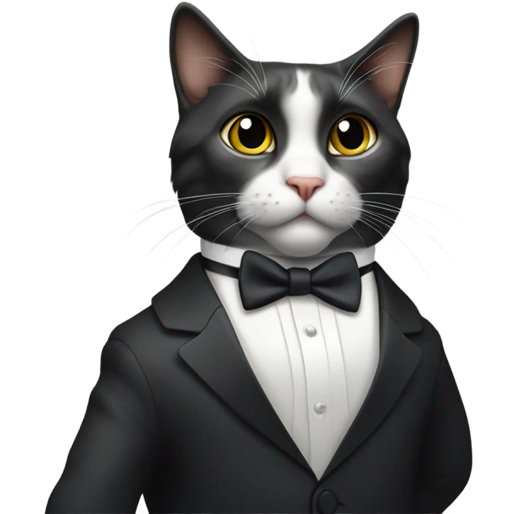 Cat James Bond emoji