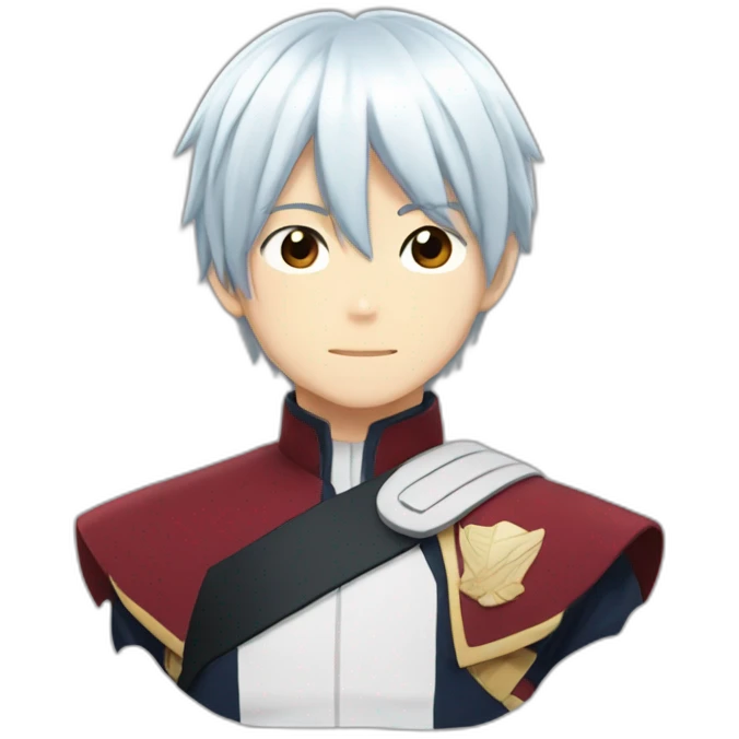 Shoto todoroki my héro academya emoji