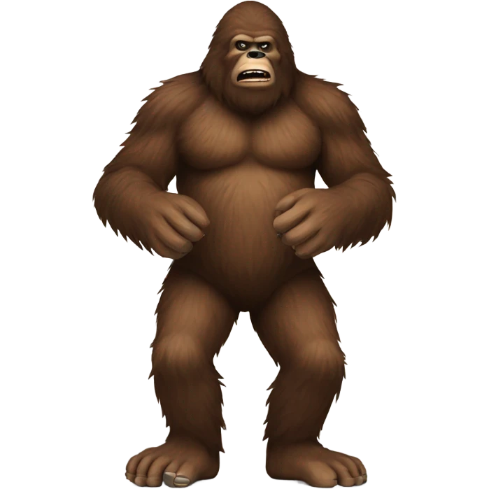 Bigfoot says feel better emoji
