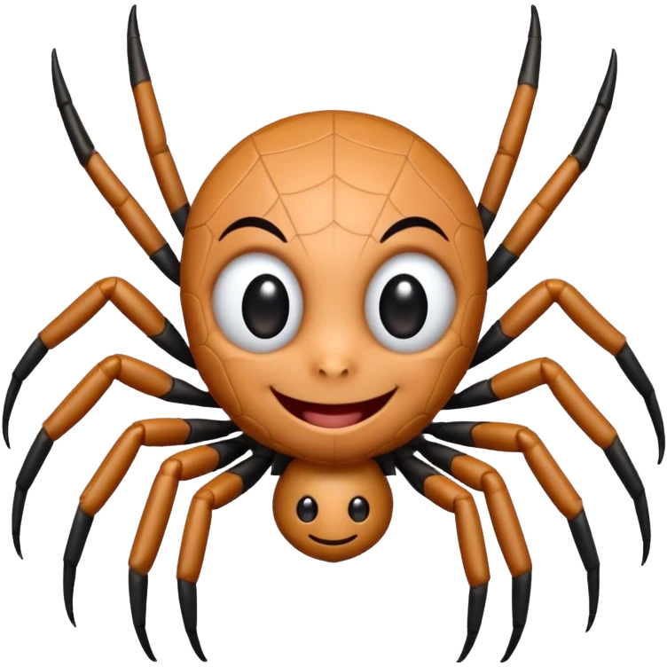 itsy bitsy spider Nursery Rhyme Character emoji