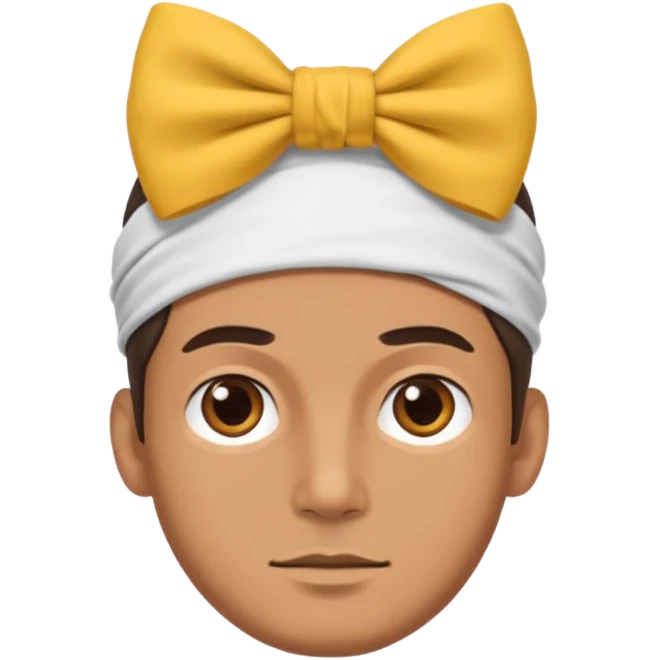 man with head bow  emoji