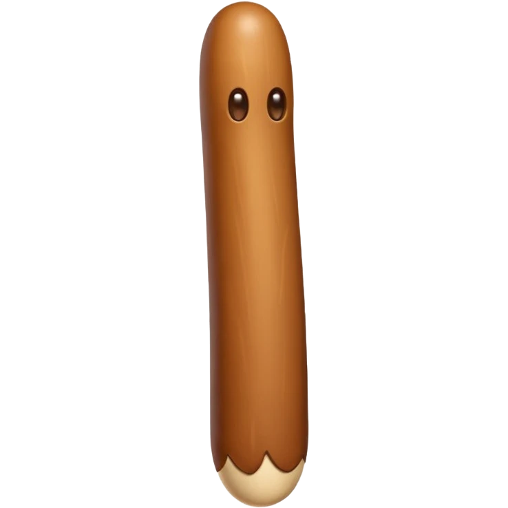 Big brown realistic dick emoji