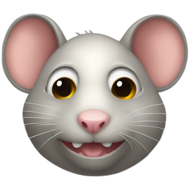 rat scary costume emoji