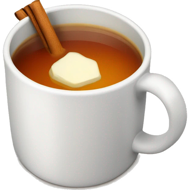 Mug of hot cider emoji