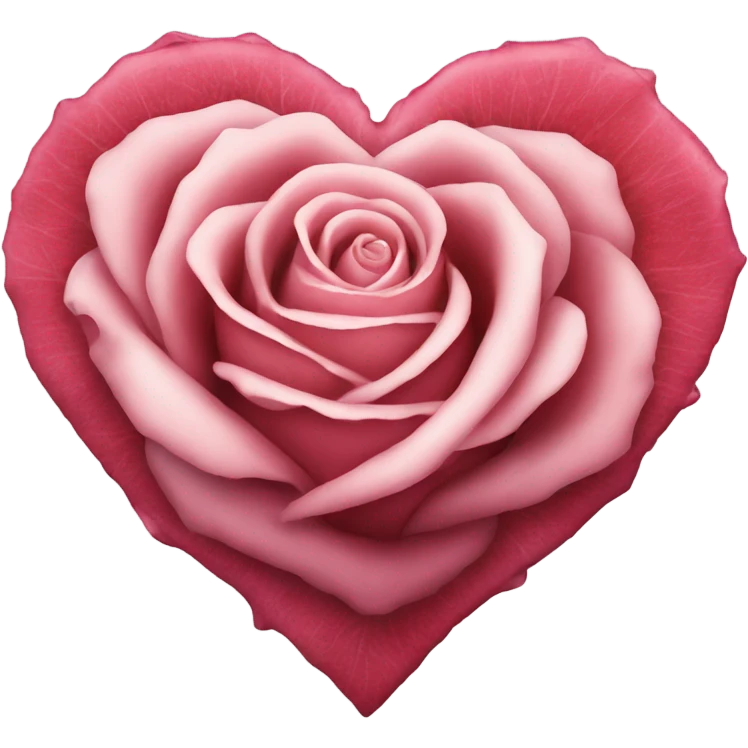 Rose heart  emoji