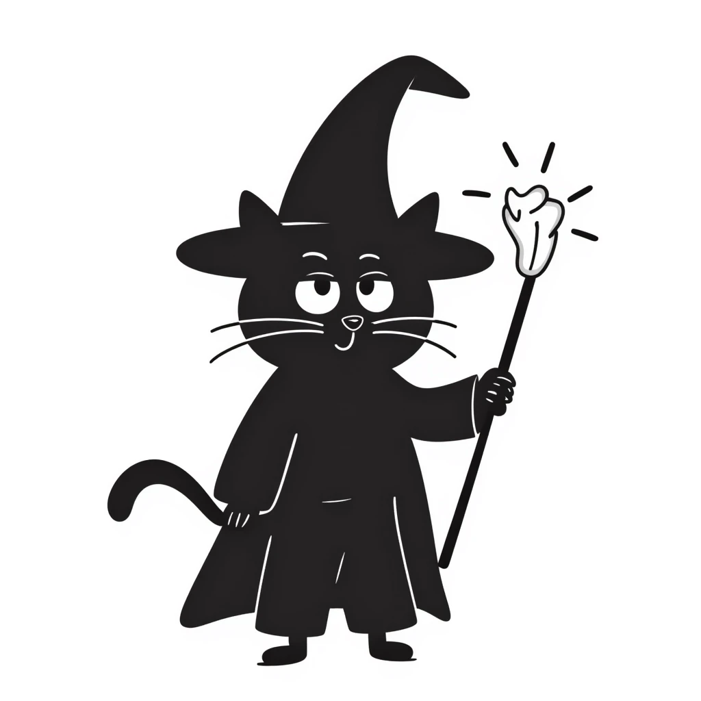 wizard cat emoji