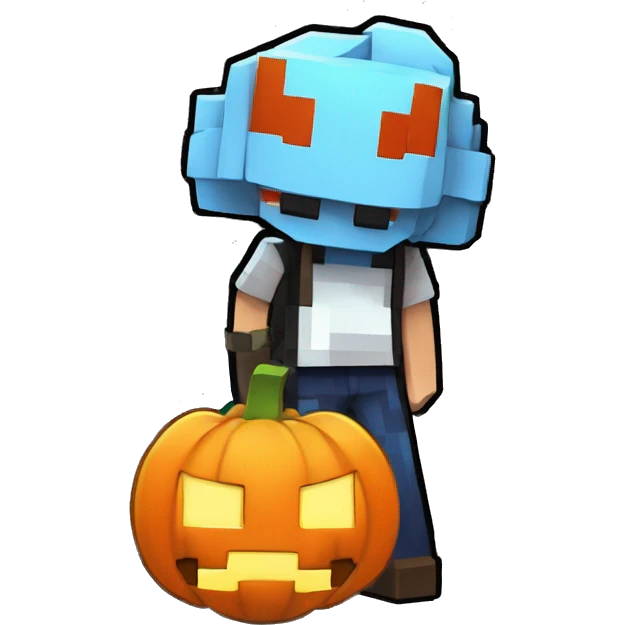 pokemon pumpkin minecraft badge medal future cute emoji