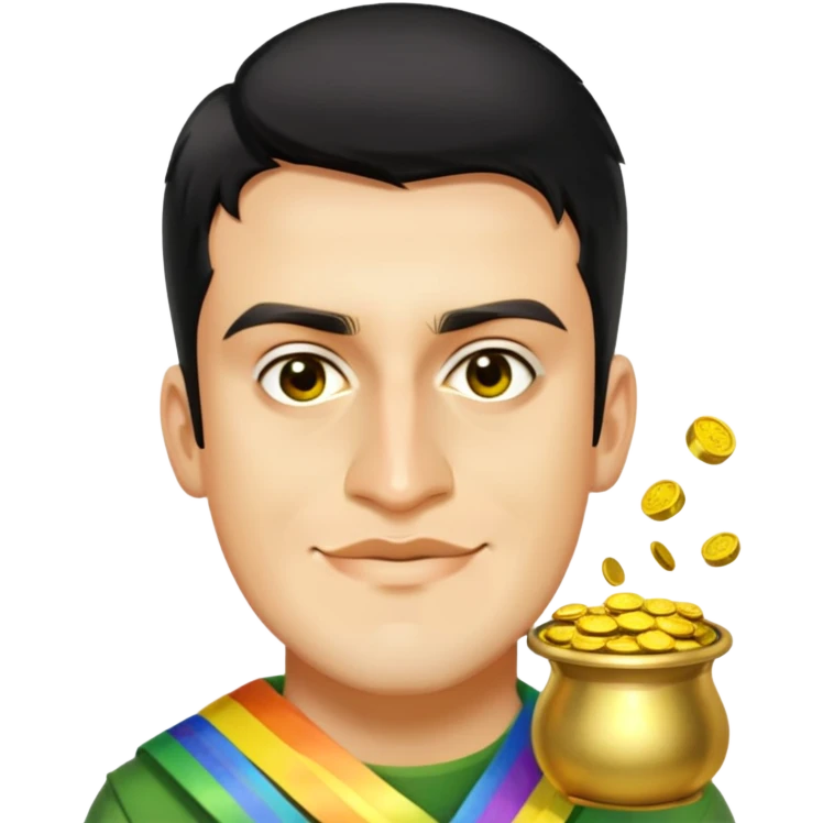 Rainbow Road emoji