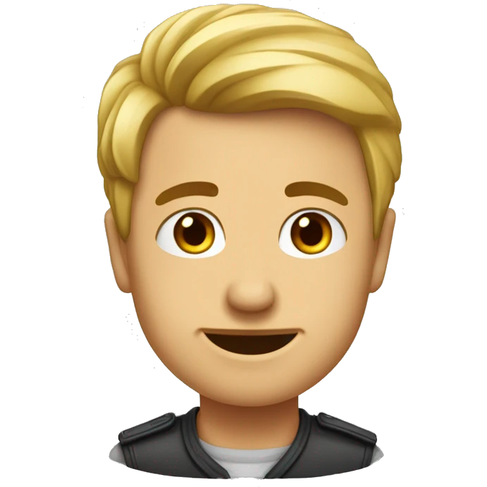 Собака с цветком на голове  emoji