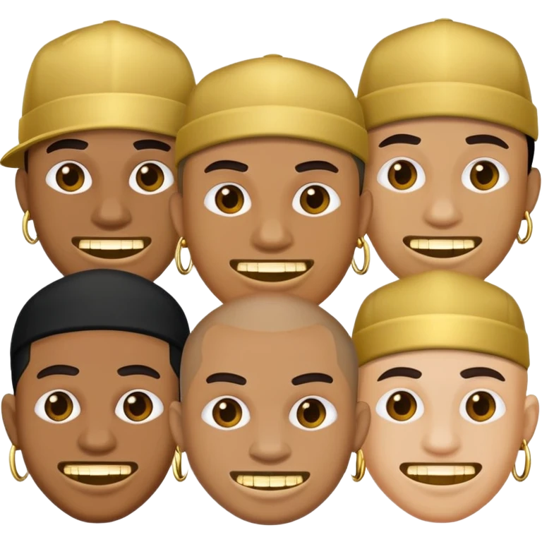 gang members with grills in their mouth  emoji