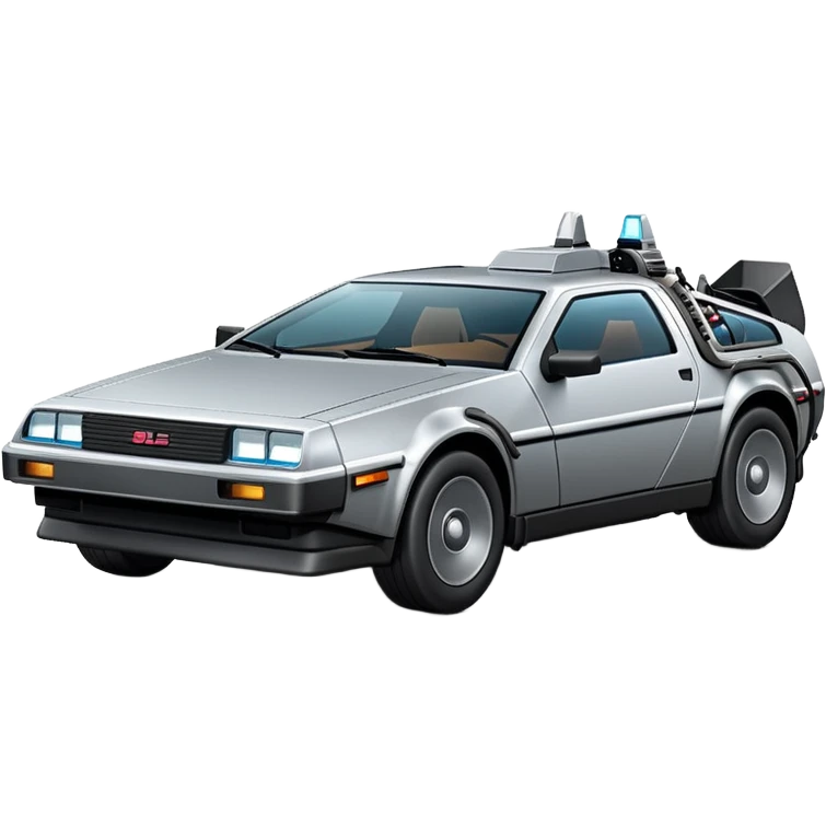 DeLorean emoji