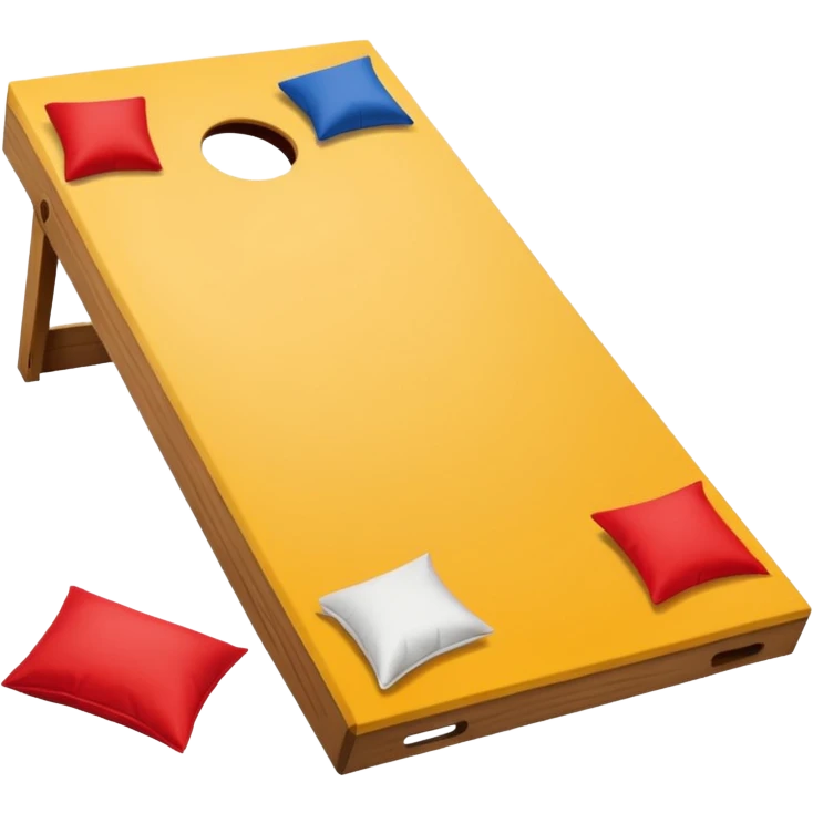 Cornhole emoji