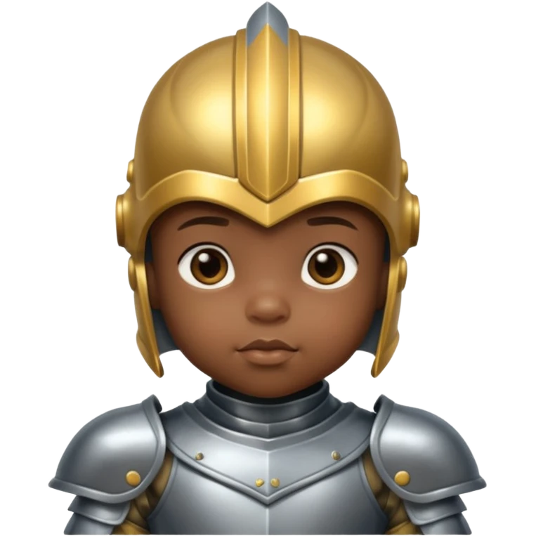 black baby armored emoji