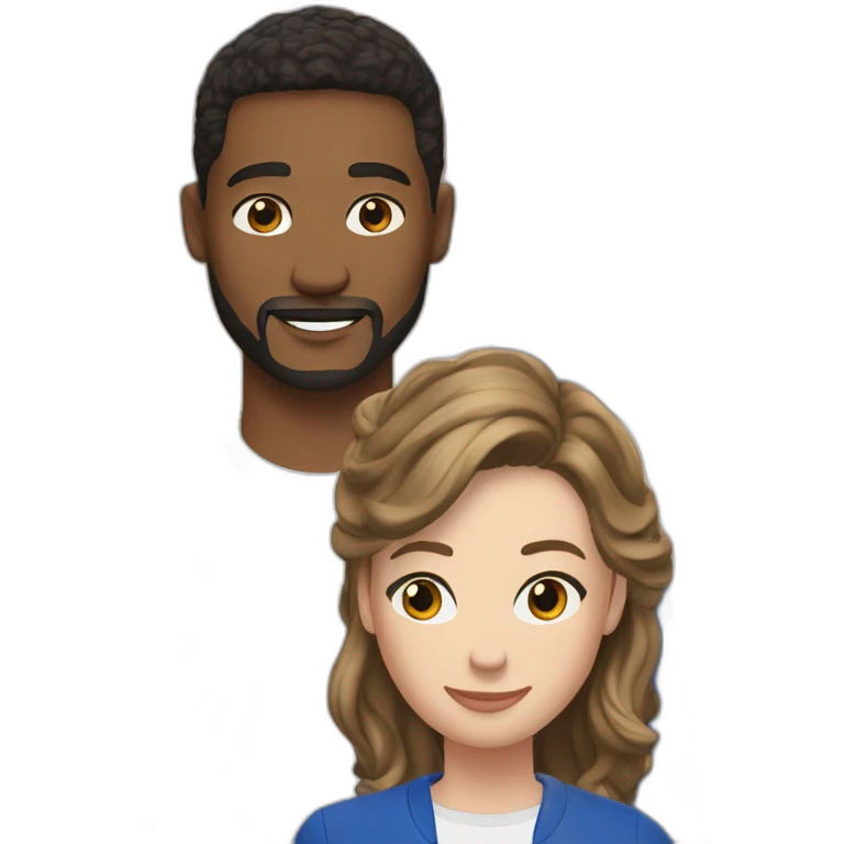 Henry and Alex from the movie red white and royal blue emoji